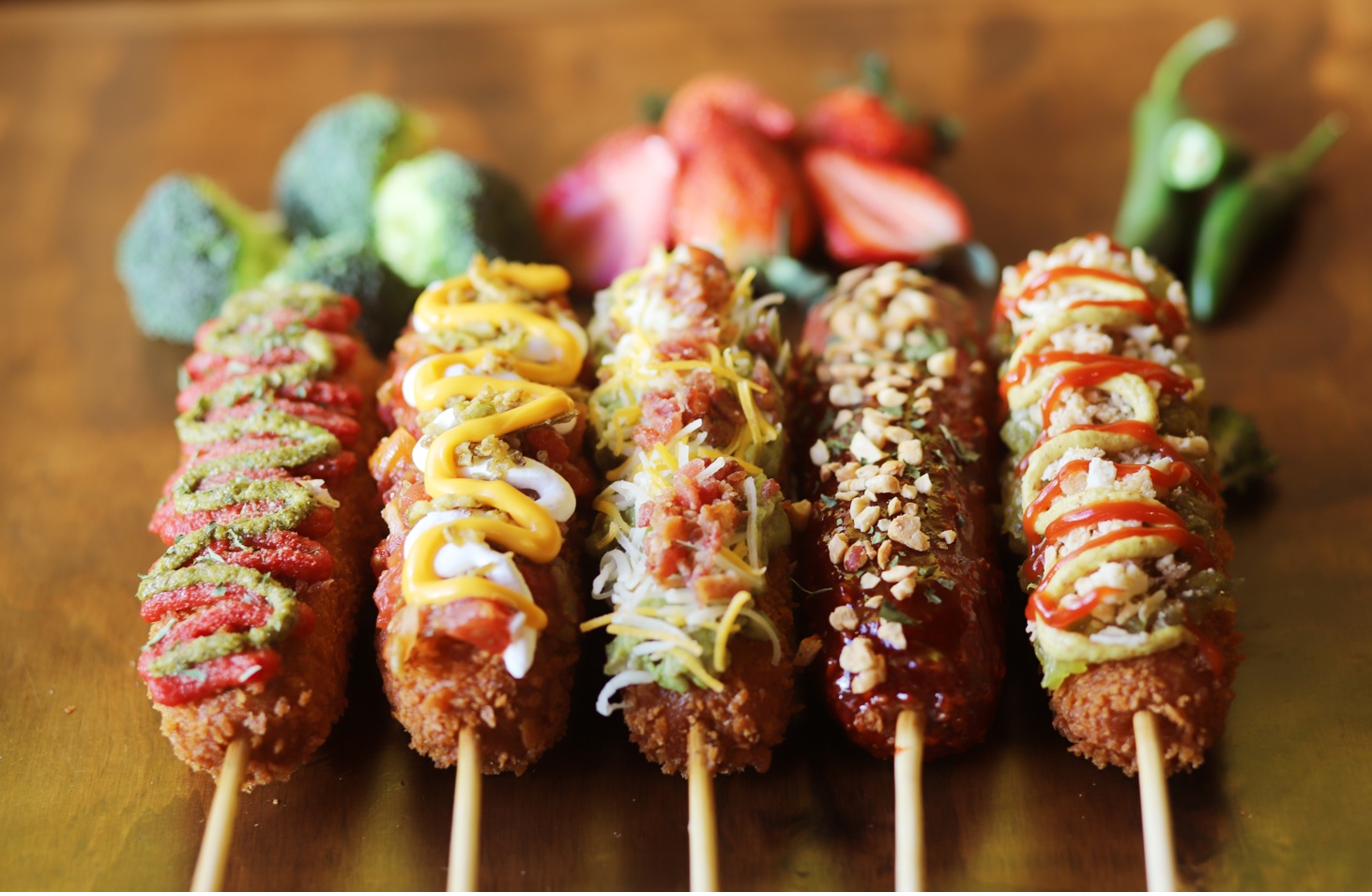 Korean corn dogs