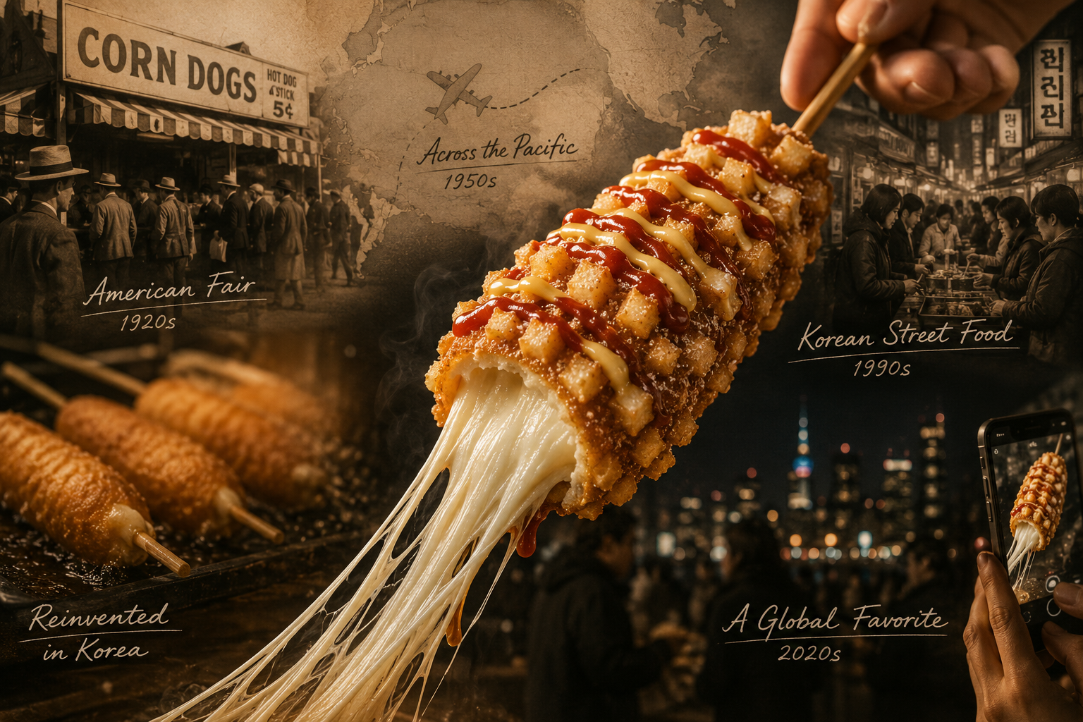 The History of Korean Corn Dogs: From Korea to America