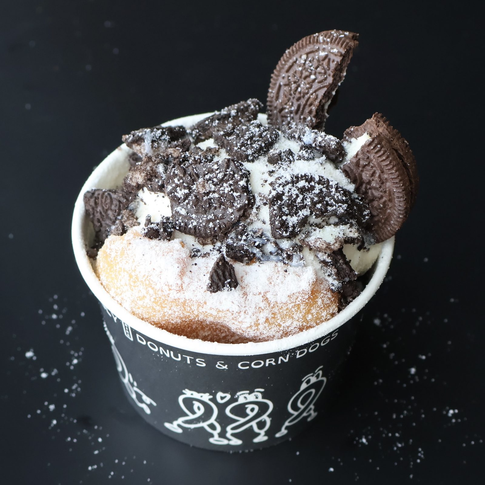 Oreos & Cream Ice Cream Donut