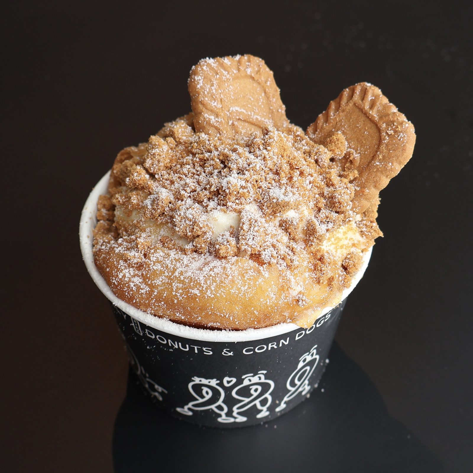 Loaded Lotus Ice Cream Donut