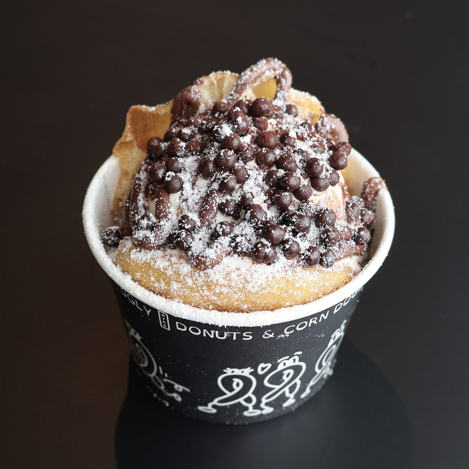 Nutella Overload Ice Cream Donut