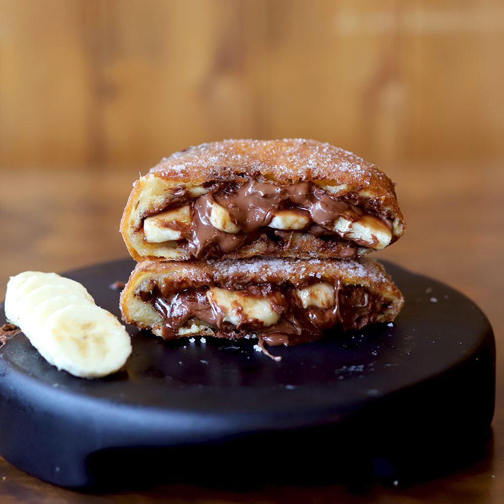 Nutella Banana Donut