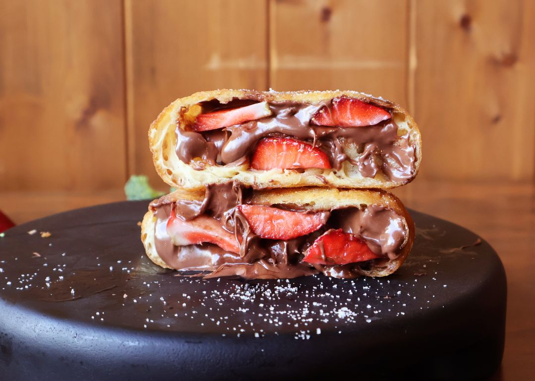 Nutella Strawberry Donut