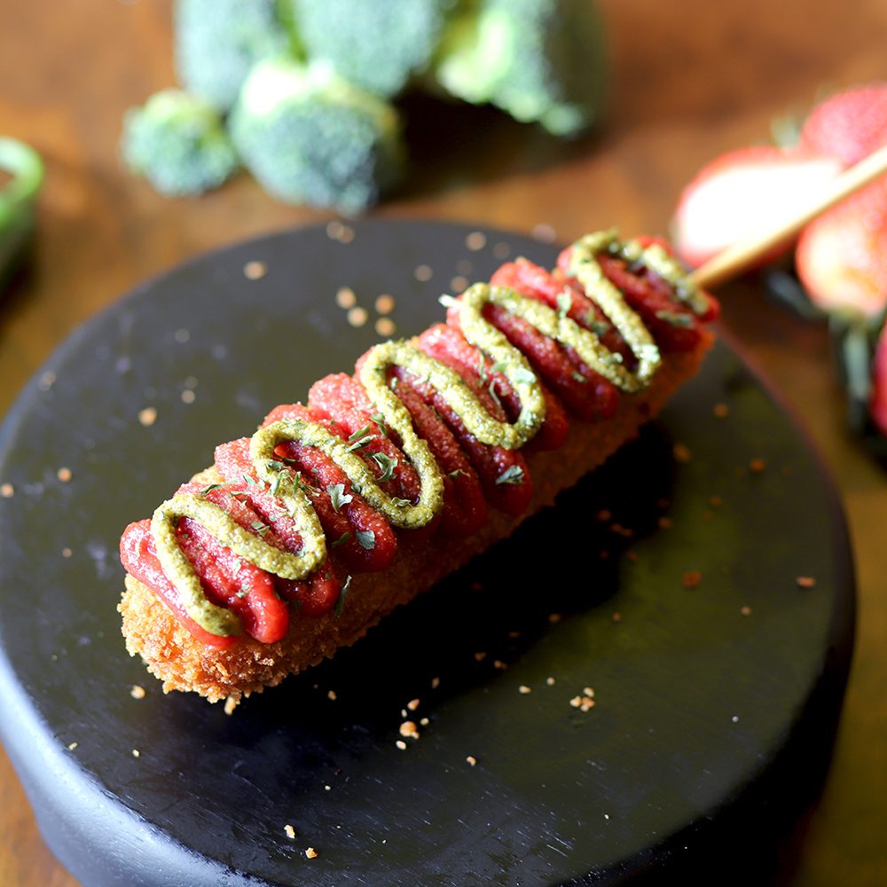 Premium Pizza Corn Dog