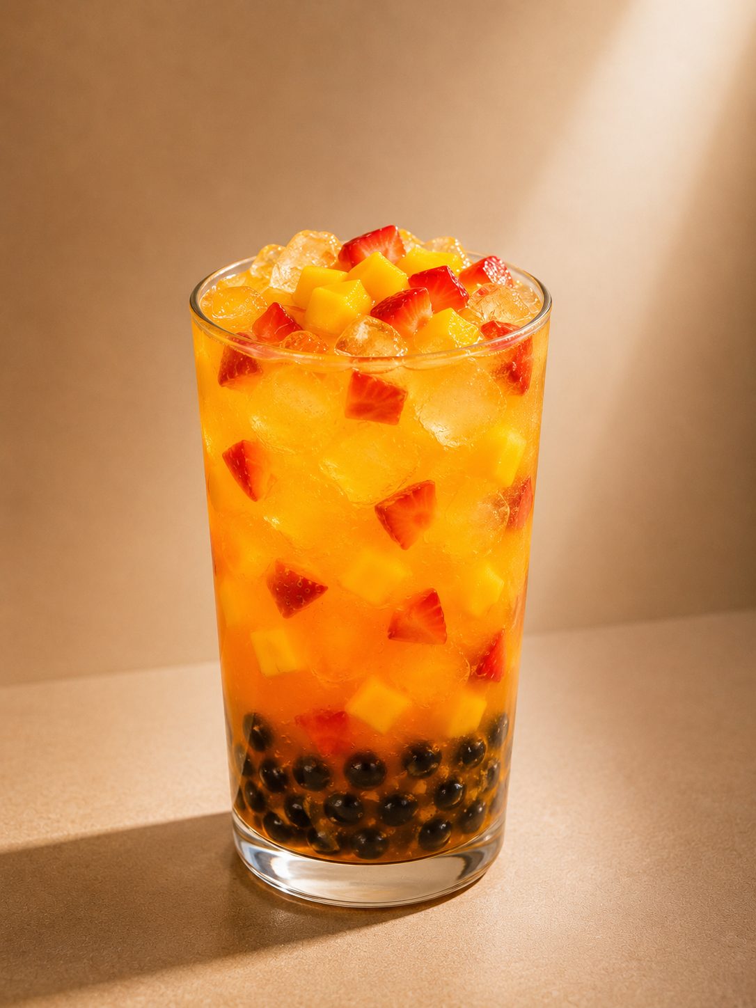 Strawberry Mango Boba