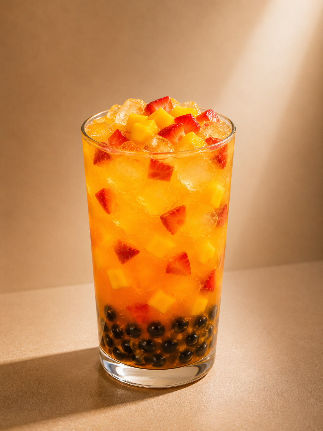 Strawberry Mango Boba