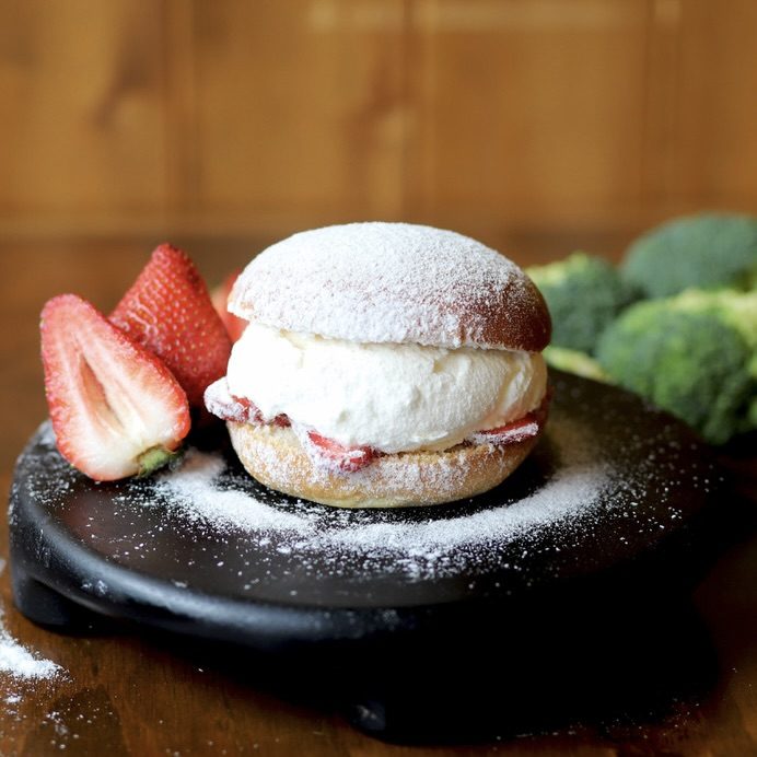 Strawberry Milk Cream Donut