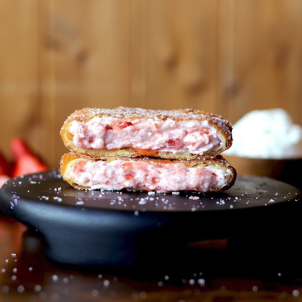 Strawberry Cream Cheese Donut