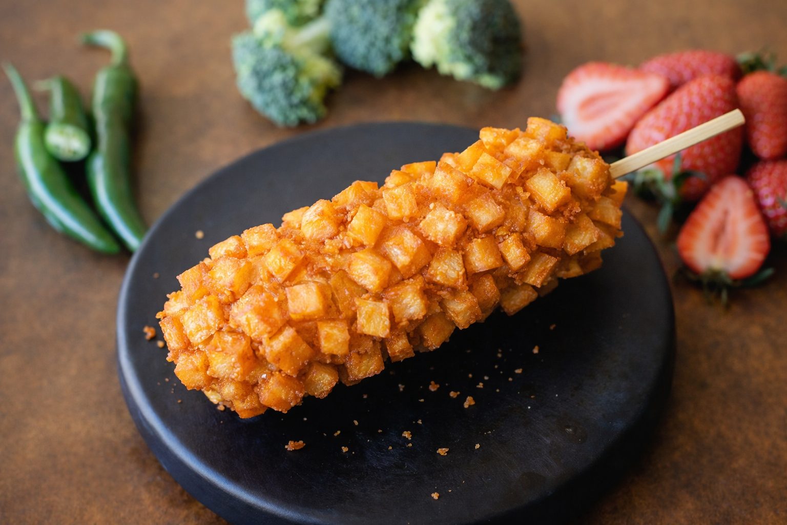 Sweet Potato Corn Dog